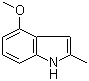 structure of CAS# 17897-50-6, 4-Methoxy-2-methyl-1H-indole