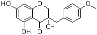 结构式 CAS# 17934-12-2, 3,5,7-三羟基-3-(4-甲氧基苄基)-4-色满酮