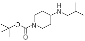 4-(2-甲基丙基氨基)哌啶-1-羧酸叔丁酯分子结构 (CAS 179556-97-9)