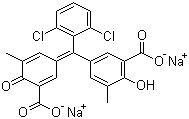 结构式 CAS# 1796-92-5, 媒介蓝 1; 酸性媒介漂蓝 B; 酸性媒介宝蓝 B; 酸性媒介蓝 B