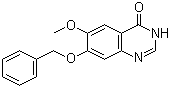 structure of CAS# 179688-01-8, 6-Methoxy-7-benzyloxyquinazolin-4-one;7-Benzyloxy-6-methoxyquinazolin-4-one