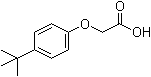 结构式 CAS# 1798-04-5, 4-叔丁基苯氧基乙酸