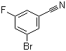 structure of CAS# 179898-34-1, 3-Bromo-5-fluorobenzonitrile