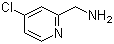 structure of CAS# 180748-30-5, 4-Chloro-2-pyridinemethanamine;(4-Chloropyridin-2-yl)methanamine