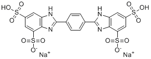 structure of CAS# 180898-37-7, Bisdisulizole disodium;disodium;6-sulfo-2-[4-(6-sulfo-4-sulfonato-1H-benzimidazol-2-yl)phenyl]-1H-benzimidazole-4-sulfonate