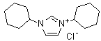 structure of CAS# 181422-72-0, N,N'-Dicyclohexylimidazolium chloride