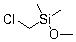 structure of CAS# 18143-33-4, Chloromethyl(dimethyl)methoxysilane