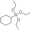 Cyclohexyltriethoxysilane molecular structure (CAS 18151-84-3)