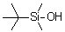 structure of CAS# 18173-64-3, (1,1-Dimethylethyl)dimethylsilanol;tert-Butyl(hydroxy)dimethylsilane; tert-Butyldimethylsilanol; tert-Butyldimethylsilyl hydroxide