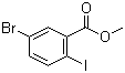 structure of CAS# 181765-86-6, Methyl 5-bromo-2-iodobenzoate