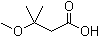 structure of CAS# 181819-48-7, 3-Methoxy-3-methylbutanoic acid;2-Methoxy-2-methylpropanecarboxylic acid