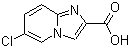 结构式 CAS# 182181-19-7, 6-氯咪唑并[1,2-a]吡啶-2-羧酸