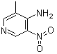 结构式 CAS# 18227-67-3, 3-甲基-5-硝基-4-吡啶胺