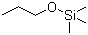 Trimethyl(propoxy)silane molecular structure (CAS 1825-63-4)