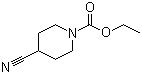 structure of CAS# 182808-28-2, Ethyl 4-cyanopiperidine-1-carboxylate