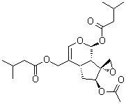 结构式 CAS# 18296-45-2, Dihydroisovaltratum