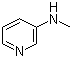 结构式 CAS# 18364-47-1, 3-甲氨基吡啶