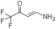 structure of CAS# 184848-89-3, 4-Amino-1,1,1-trifluoro-3-buten-2-one