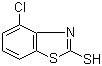 结构式 CAS# 1849-65-6, 4-氯-2-巯基苯并噻唑
