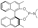 结构式 CAS# 185449-86-9, (11bS)-N,N,2,6-四甲基联萘并[2,1-d:1',2'-f][1,3,2]二氧磷杂七环-4-胺