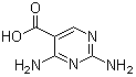 structure of CAS# 18588-61-9, 2,4-Diamino-5-pyrimidinecarboxylic acid