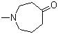 Hexahydro-1-methyl-4H-azepin-4-one molecular structure (CAS 1859-33-2)