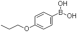 结构式 CAS# 186497-67-6, 4-丙氧基苯硼酸