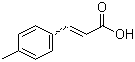 structure of CAS# 1866-39-3, 4-Methylcinnamic acid;trans-p-Methylcinnamic acid
