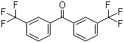 结构式 CAS# 1868-00-4, 3,3'-双(三氟甲基)二苯甲酮