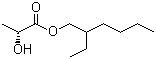 结构式 CAS# 186817-80-1, 乳酸异辛酯; 乳酸-2-乙基己酯