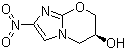 structure of CAS# 187235-08-1, (S)-2-Nitro-6,7-dihydro-5H-imidazo[2,1-b][1,3]oxazin-6-ol