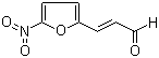 structure of CAS# 1874-22-2, 5-Nitrofuran-2-acrylaldehyde;3-(5-Nitro-2-furyl)-2-propenal