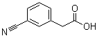 结构式 CAS# 1878-71-3, 3-氰基苯乙酸
