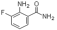 结构式 CAS# 187805-54-5, 2-氨基-3-氟苯甲酰胺