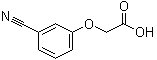 结构式 CAS# 1879-58-9, 2-(3-氰基苯氧基)乙酸