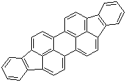 structure of CAS# 188-94-3, Periflanthen;Periflanthene; Diindeno[1,2,3-cd:1',2',3'-lm]perylene