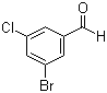 结构式 CAS# 188813-05-0, 3-溴-5-氯苯甲醛