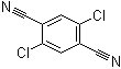 structure of CAS# 1897-43-4, 2,5-Dichloroterephthalonitrile