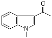 结构式 CAS# 19012-02-3, 1-(1-甲基-1H-吲哚-3-基)-1-乙酮