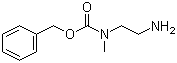 structure of CAS# 19023-94-0, N-Benzyloxycarbonyl-N-methylethylenediamine;N-(2-Aminoethyl)-N-methylcarbamic acid phenylmethyl ester