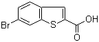 6-Bromobenzo[b]thiophene-2-carboxylic acid molecular structure (CAS 19075-58-2)
