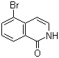 structure of CAS# 190777-77-6, 5-Bromo-1(2H)-isoquinolinone