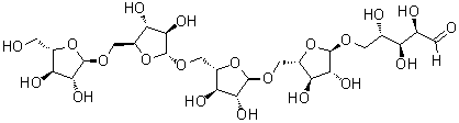 阿拉伯五糖分子结构 (CAS 190852-25-6)