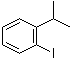 structure of CAS# 19099-54-8, 1-Iodo-2-isopropylbenzene;2-Iodo-1-isopropylbenzene; 2-Isopropyliodobenzene; 2-Isopropylphenyl iodide; o-Iodocumene