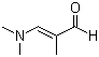 structure of CAS# 19125-76-9, 3-Dimethylamino-2-methyl-2-propenal;2-Methyl-3-dimethylaminoacrolein; 3-(Dimethylamino)-2-methyl-2-propenal