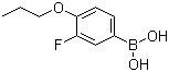 structure of CAS# 192376-68-4, 3-Fluoro-4-propoxyphenylboronic acid