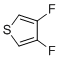 structure of CAS# 19259-15-5, 3,4-Difluorothiophene