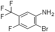 结构式 CAS# 193090-60-7, 2-溴-4-氟-5-三氟甲基苯胺