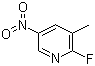structure of CAS# 19346-46-4, 2-Fluoro-3-methyl-5-nitropyridine