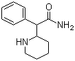 结构式 CAS# 19395-39-2, alpha-苯基哌啶-2-乙酰胺